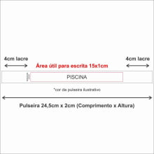 Pulseira Sintética Personalizada BRANCA (100un) - Gráfica Globalcards