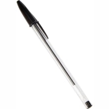 Caneta Bic PRETA Cristal - Ponta Esferográfica Média de 1,0 mm UN - Gráfica Globalcards