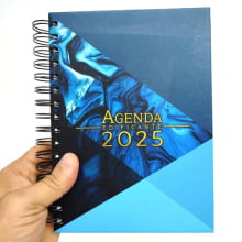 Agenda Diária 15x21cm Capa Dura Wire-o Miolo 75g Edificante - Gráfica Globalcards