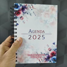 Agenda Diária 15x21cm Capa Dura Wire-o Miolo 75g Edificante - Gráfica Globalcards