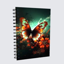 Agenda Permanente 15x21cm Capa Dura Wire-o Miolo 75g Personalizada