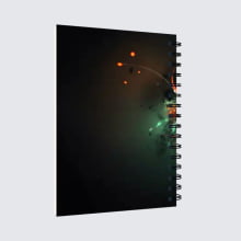 Agenda Permanente 15x21cm Capa Dura Wire-o Miolo 75g Personalizada - Gráfica Globalcards