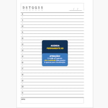 Agenda Permanente 15x21cm Capa Dura Wire-o Miolo 75g Personalizada - Gráfica Globalcards