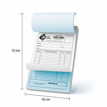 Bloco AutoCopiativo 56g 10x15cm 1x0 cores - 100 Folhas (50 Jogos – 2 Vias) Bloco AutoCopiativo 56g 10x15cm 1x0 cores - 100 Folhas (50 Jogos – 2 Vias)