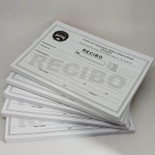 Bloco de Comanda ou Pedido Sulfite 75g Impressão PB 15x21cm 1x0 cor c/100 folhas - Gráfica Globalcards
