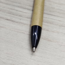 Caneta Ecológica de Papelão em Papel Kraft Personalizado - Gráfica Globalcards
