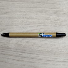 Caneta Ecológica de Papelão em Papel Kraft Personalizado