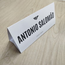 Display de Mesa Personalizado 21x10cm Papel Offset 240g Impressão Colorida