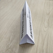 Display de Mesa Personalizado 21x10cm Papel Offset 240g Impressão Colorida - Gráfica Globalcards