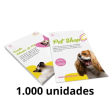 Panfleto Couche 90g 14x20cm 4x4 Cores Sem Verniz - Gráfica Globalcards