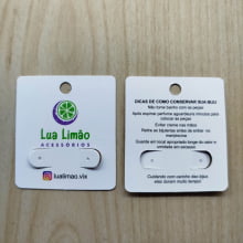 Cartelas para Bijuterias