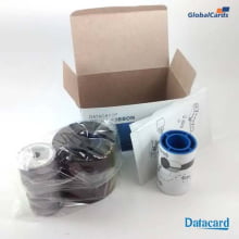 Ribbon Datacard Entrust DS1/DS2 SIGMA YMCKT colorido 525100-004 c/ 500 impressões - Gráfica Globalcards