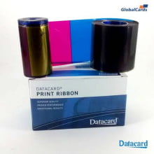 Ribbon Datacard Entrust DS1/DS2 SIGMA YMCKT colorido 525100-004 c/ 500 impressões - Gráfica Globalcards